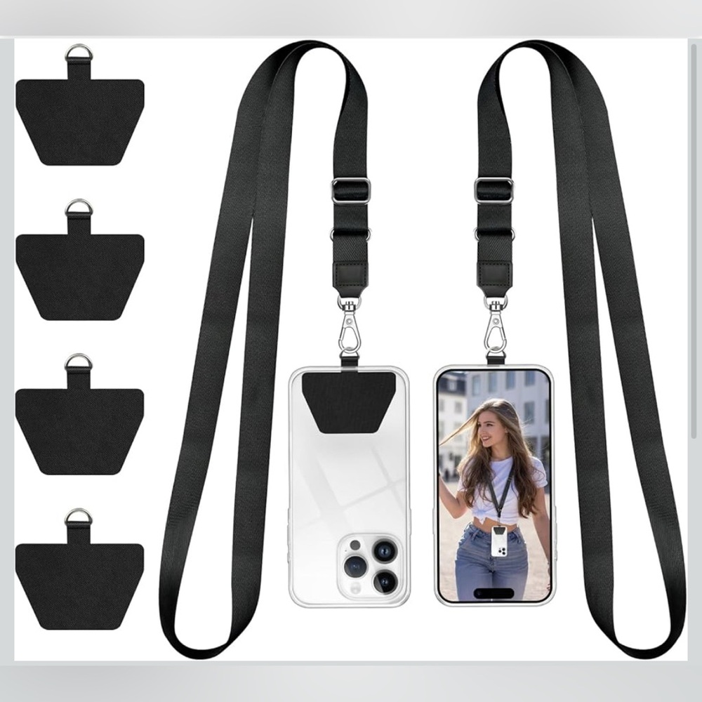 🔥5 FOR $25 🔥 Universal Adjustable Strap for Keys Badges Cell Phone Lanyard
